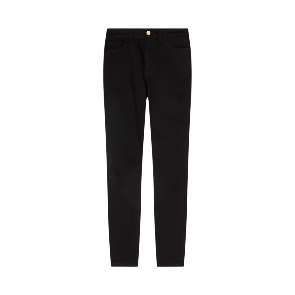 L.K. Bennett Lottie Black Cotton Skinny Stretch Jean